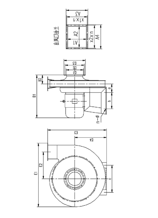  Henan large centrifugal fan manufacturer